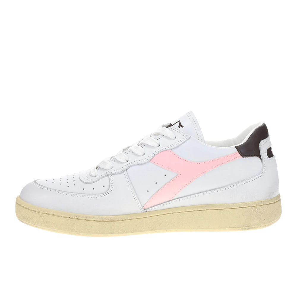 Mi Basket Low Used Lace Up Sneakers - Image 3