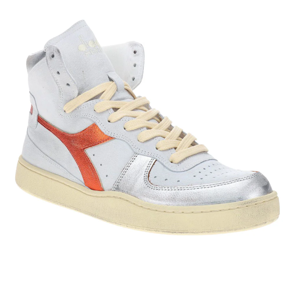 Mi Basket Metal Pigskin Used High Top Sneakers - Image 2