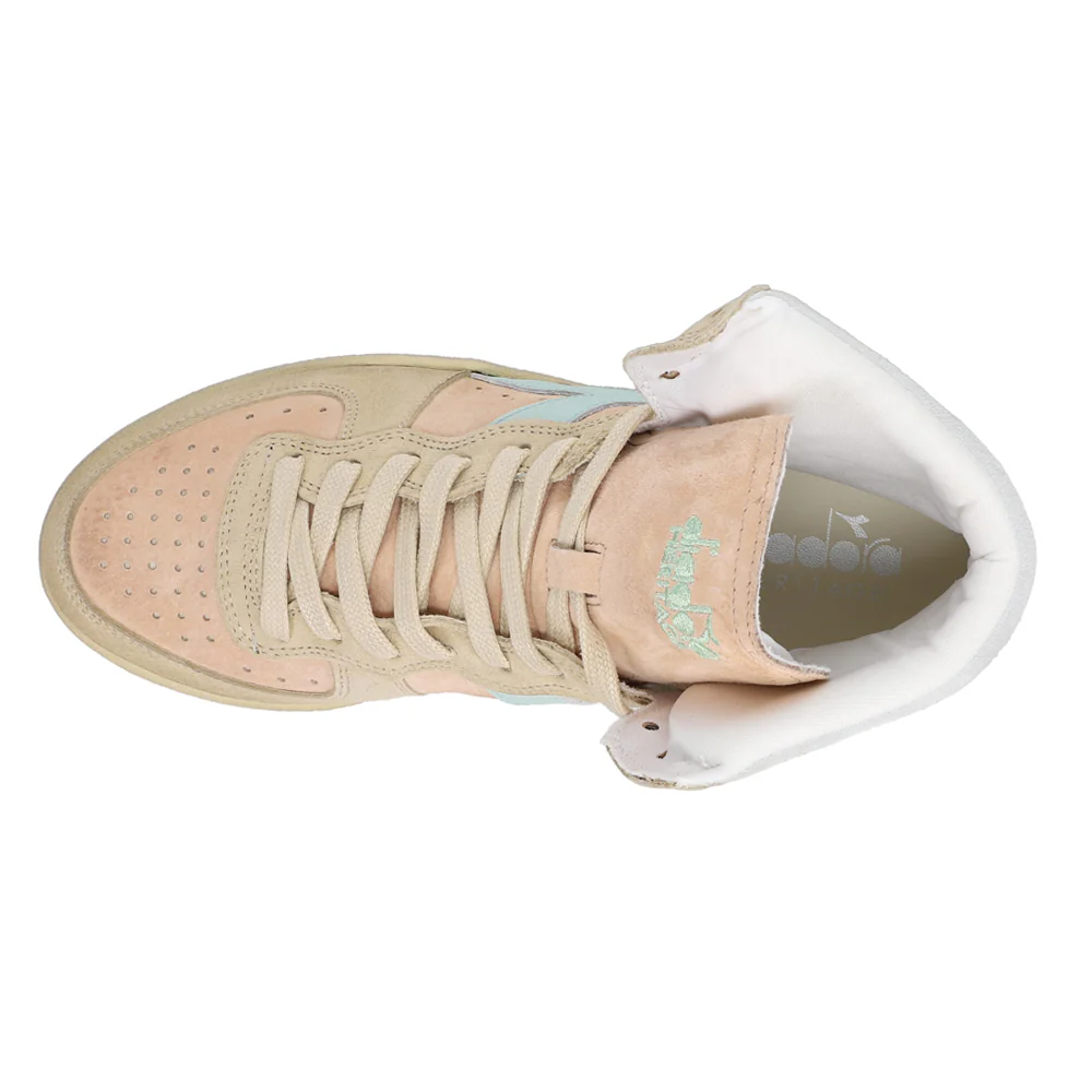Mi Basket Pigskin Used High Top Sneakers - Image 4