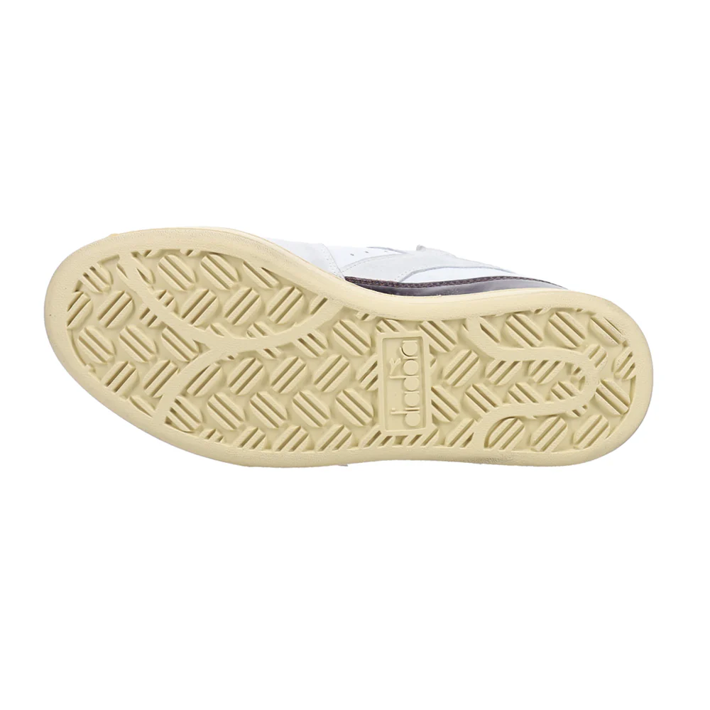 Mi Basket Row Cut Dirty Metallic Lace Up Sneakers - Image 5