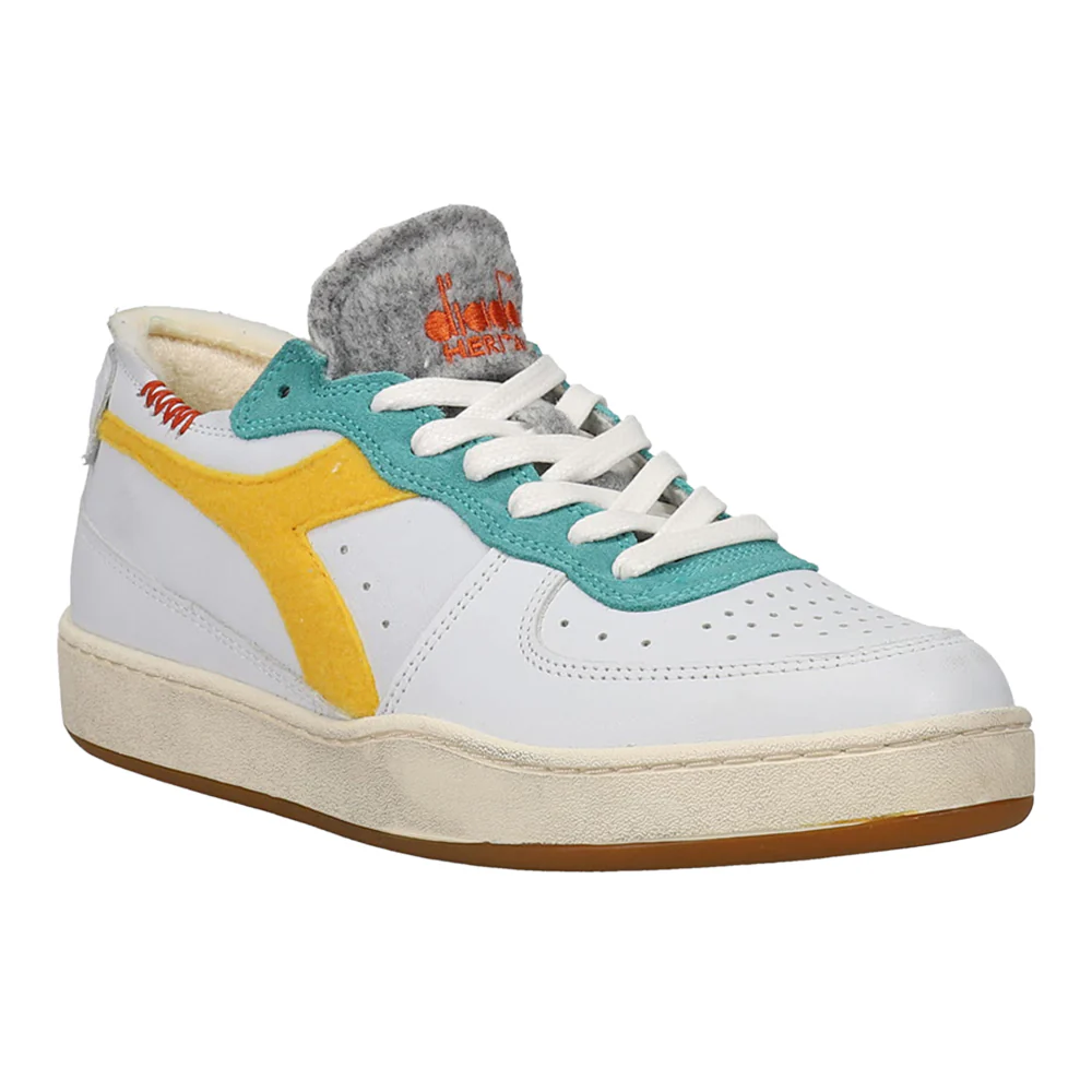 Mi Basket Row Cut Lace Up Sneakers - Image 2