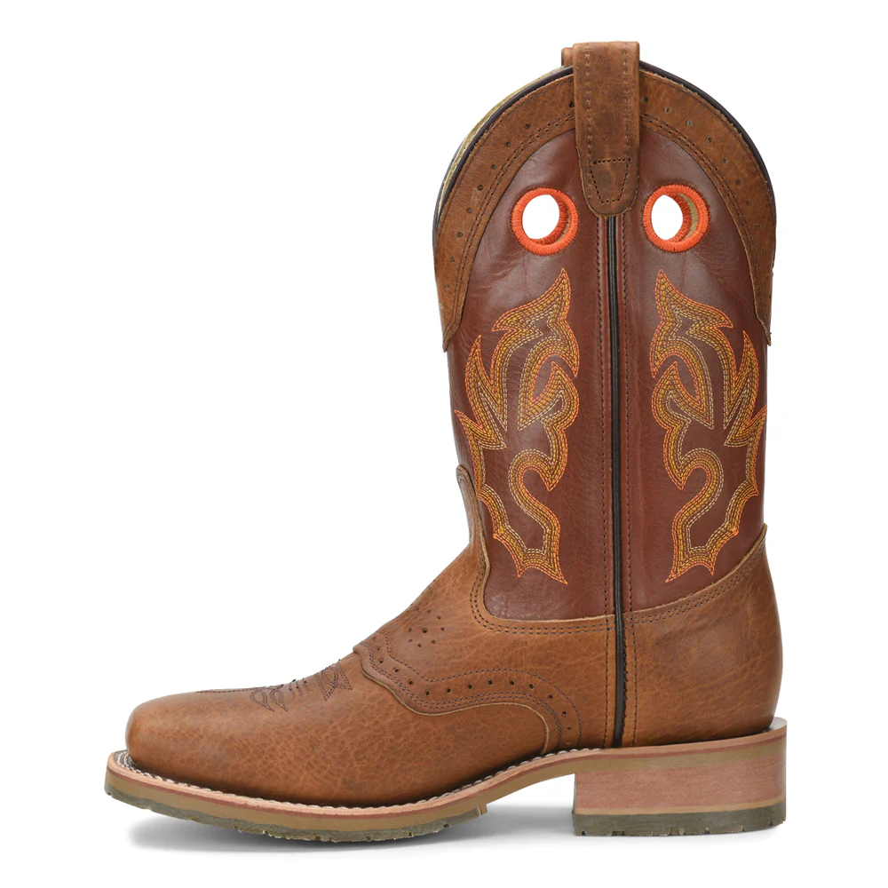 Mickey Embroidered 12 Inch Slip Resistant Steel Toe Work Boots - Image 3