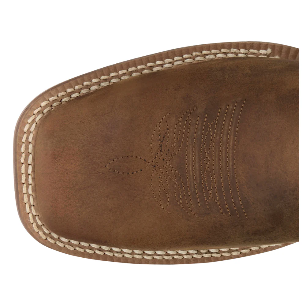 Miss Ellie Embroidered Square Toe Pull On Cowboy Boots - Image 4