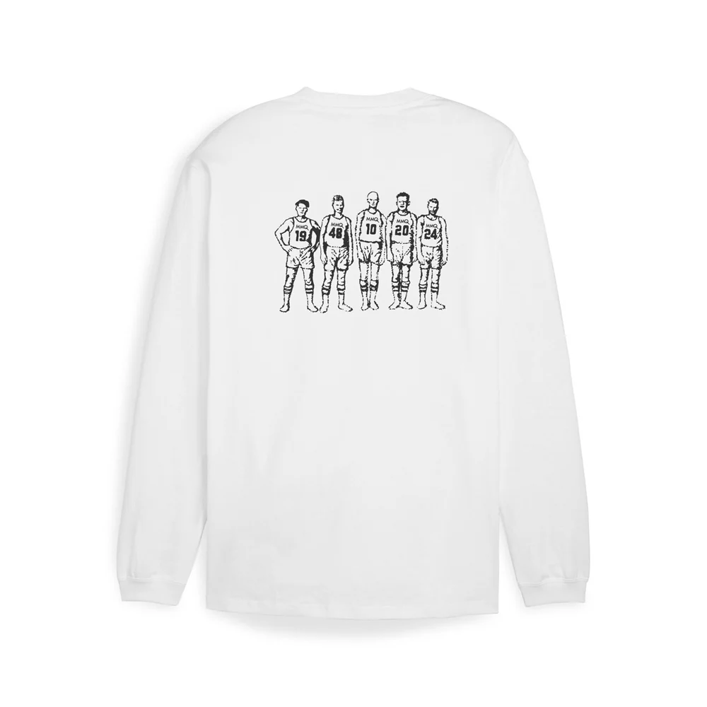 MMQ Crew Neck Long Sleeve T-Shirt - Image 2