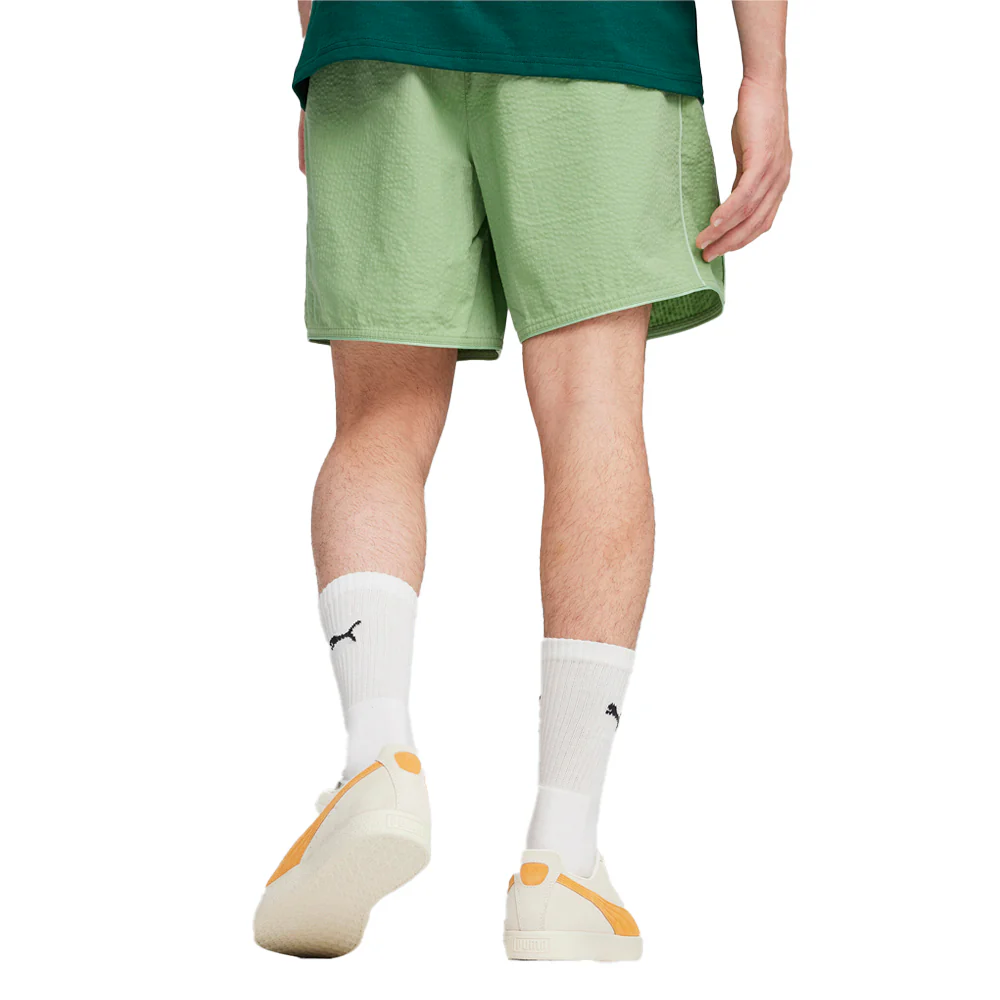 Made With Quality Seersucker Drawstring Shorts - Image 2
