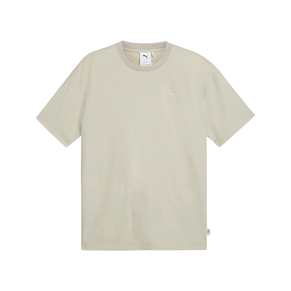 MMQ Sport Woven Crew Neck Short Sleeve T-Shirt