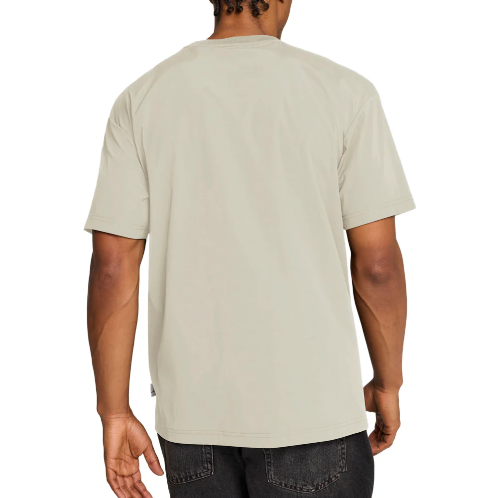 MMQ Sport Woven Crew Neck Short Sleeve T-Shirt - Image 4