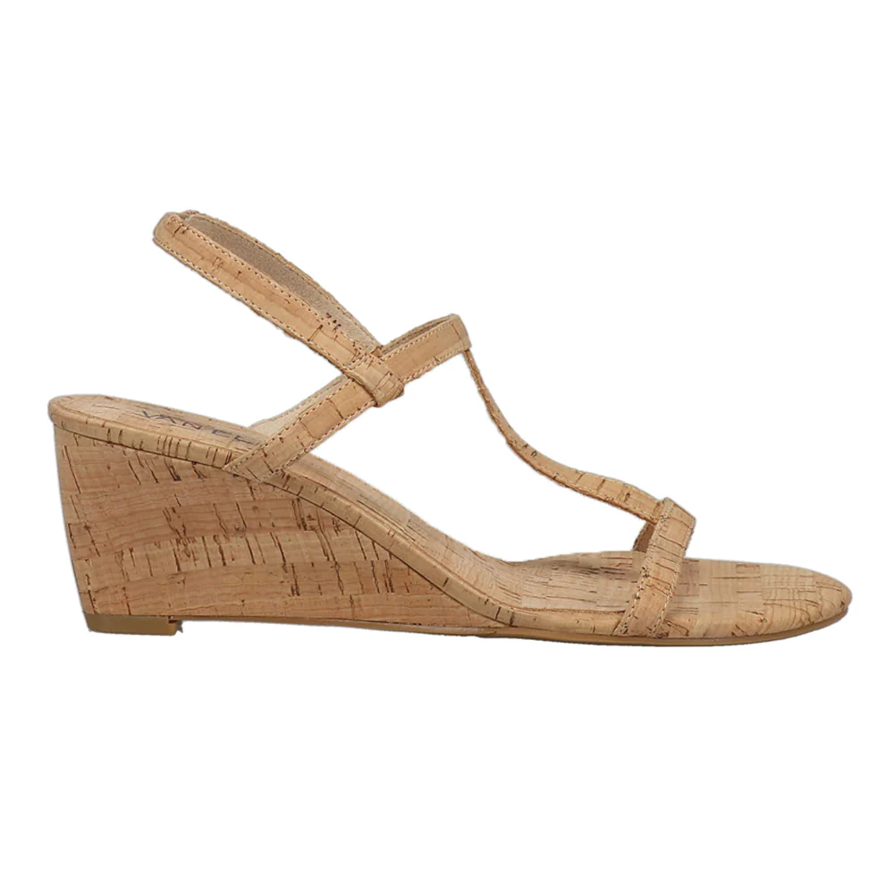Mohan T-Strap Wedge Sandals