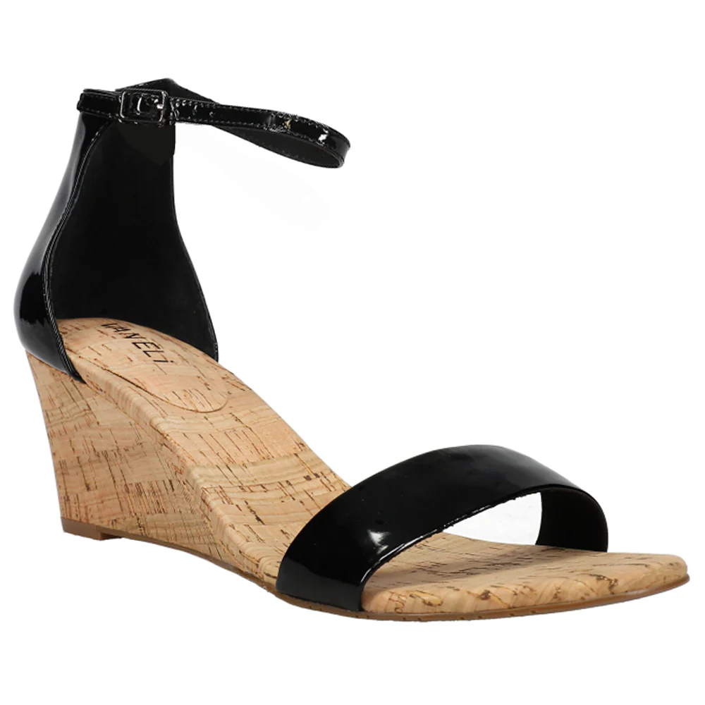 Monir Ankle Strap Wedge Sandals - Image 2