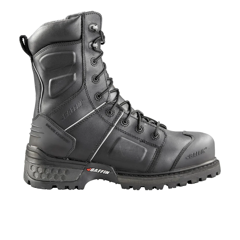 Monster Waterproof 8 Inch Round Toe Work Boots