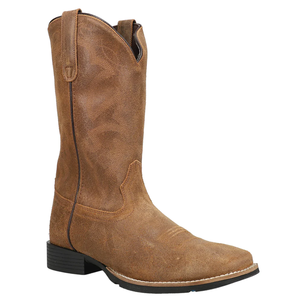 Monterey Square Toe Pull On Cowboy Boots - Image 2