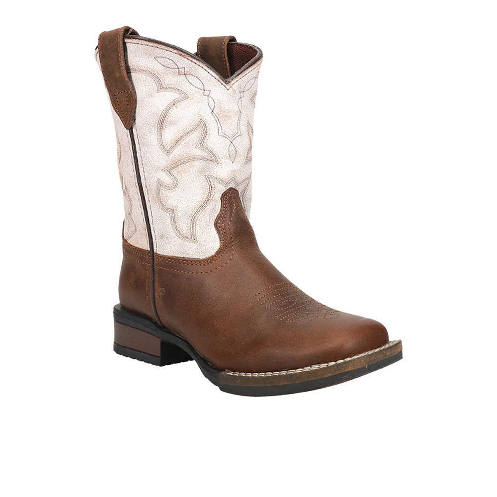 Monterey Square Toe Cowboy Boots (Infant-Toddler) - Image 2