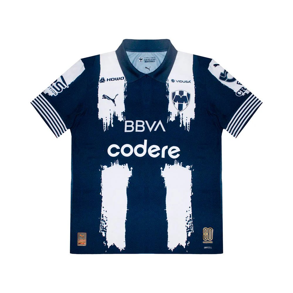 Monterrey Leagues Cup Home 25-26 Crew Neck Short Sleeve Replica Jersey