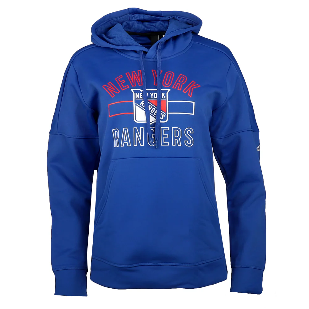 New York Rangers Team Logo Graphic Pullover Hoodie