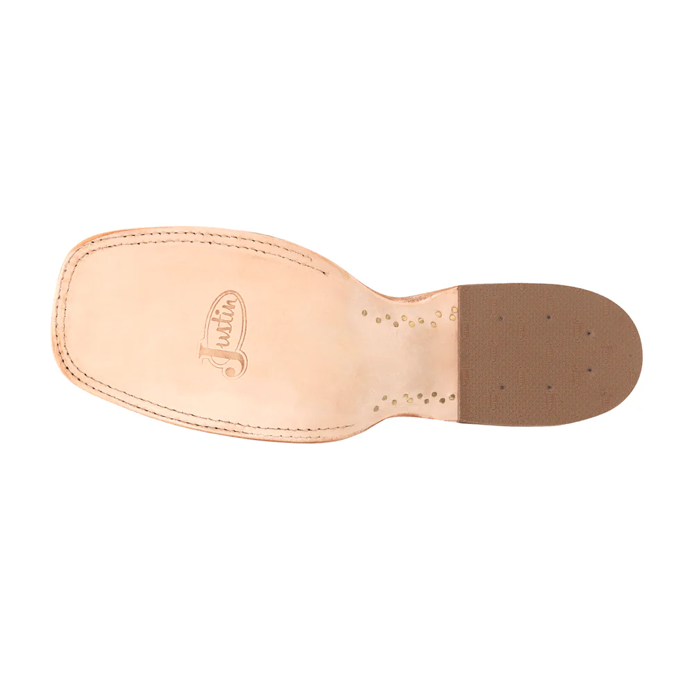 Moseley Full Quill Ostrich Square Toe Pull On Cowboy Boots - Image 5