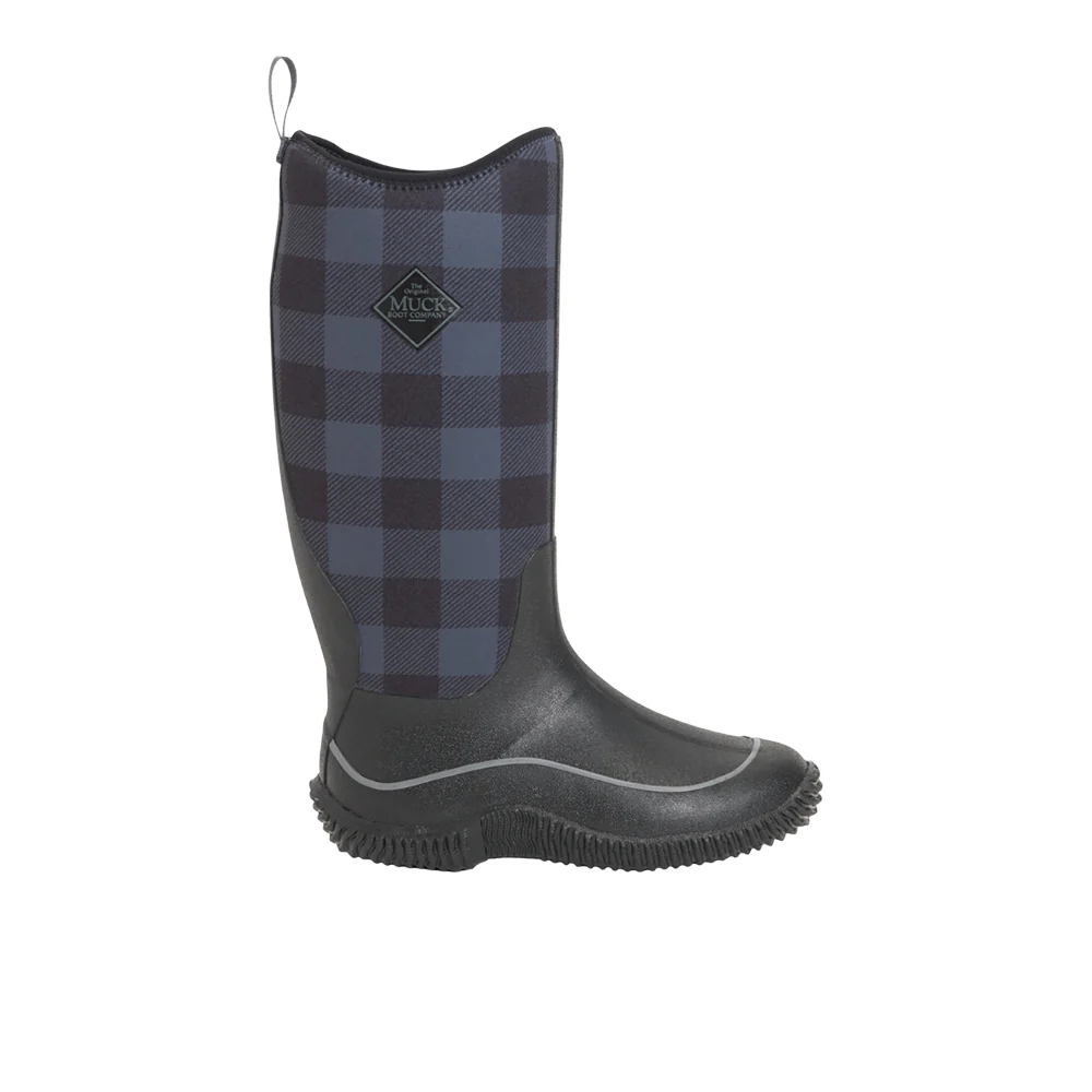 Muck Hale Plaid Mid Calf Pull On Boots