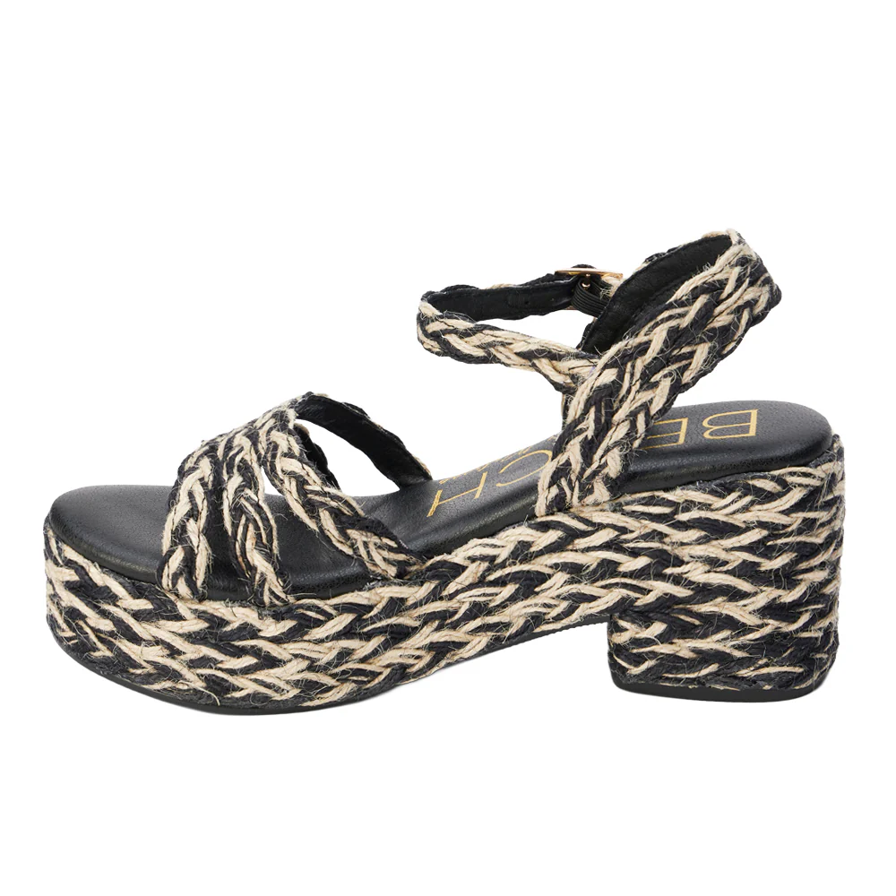 Mykonos Ankle Strap Espadrille Platform Sandals - Image 3