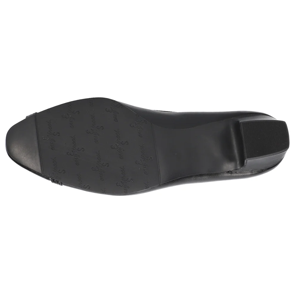 Myrtle Round Toe Block Heel Pumps - Image 5