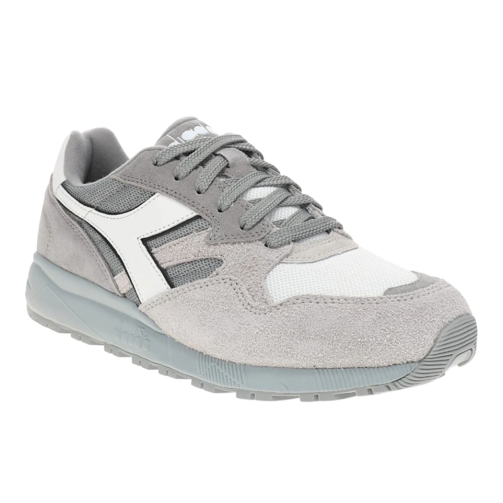 N902 Hairy Suede Lace Up Sneakers - Image 2