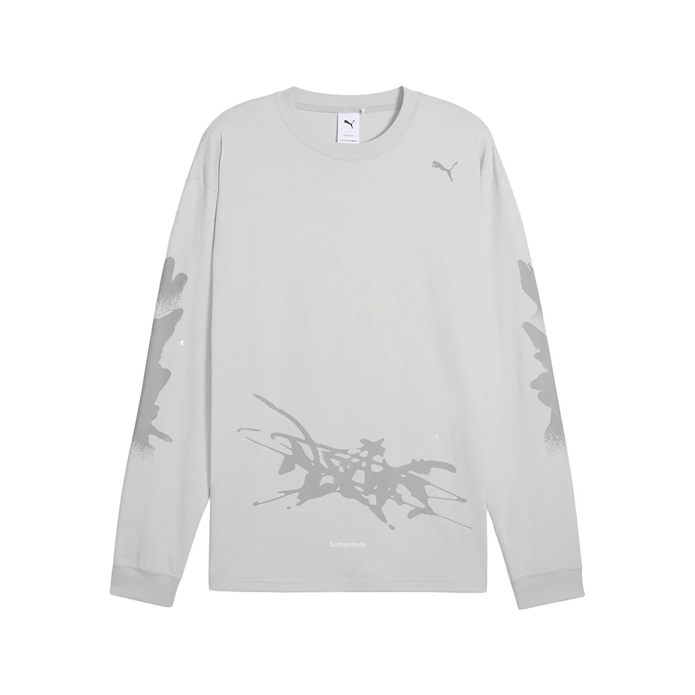 Nacho Graphic Crew Neck Long Sleeve T-Shirt