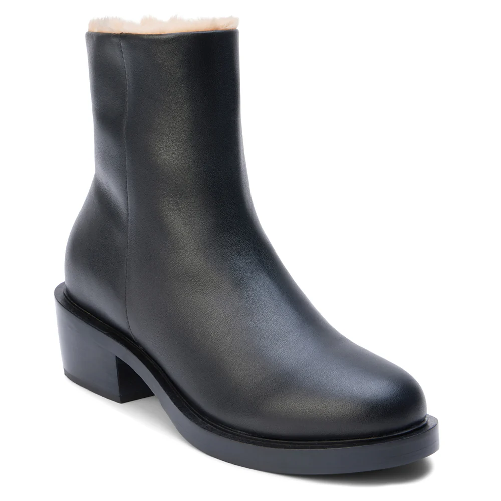 Nate Round Toe Zippered Booties - Image 2