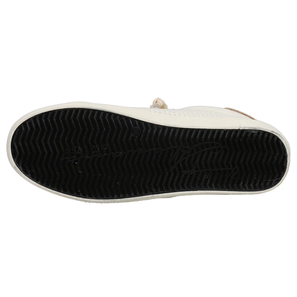 Navy Perforated Slip On Sneakers - Image 5