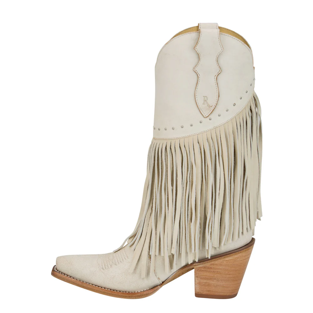 Nell Fringe Snip Toe Cowboy Boots - Image 3