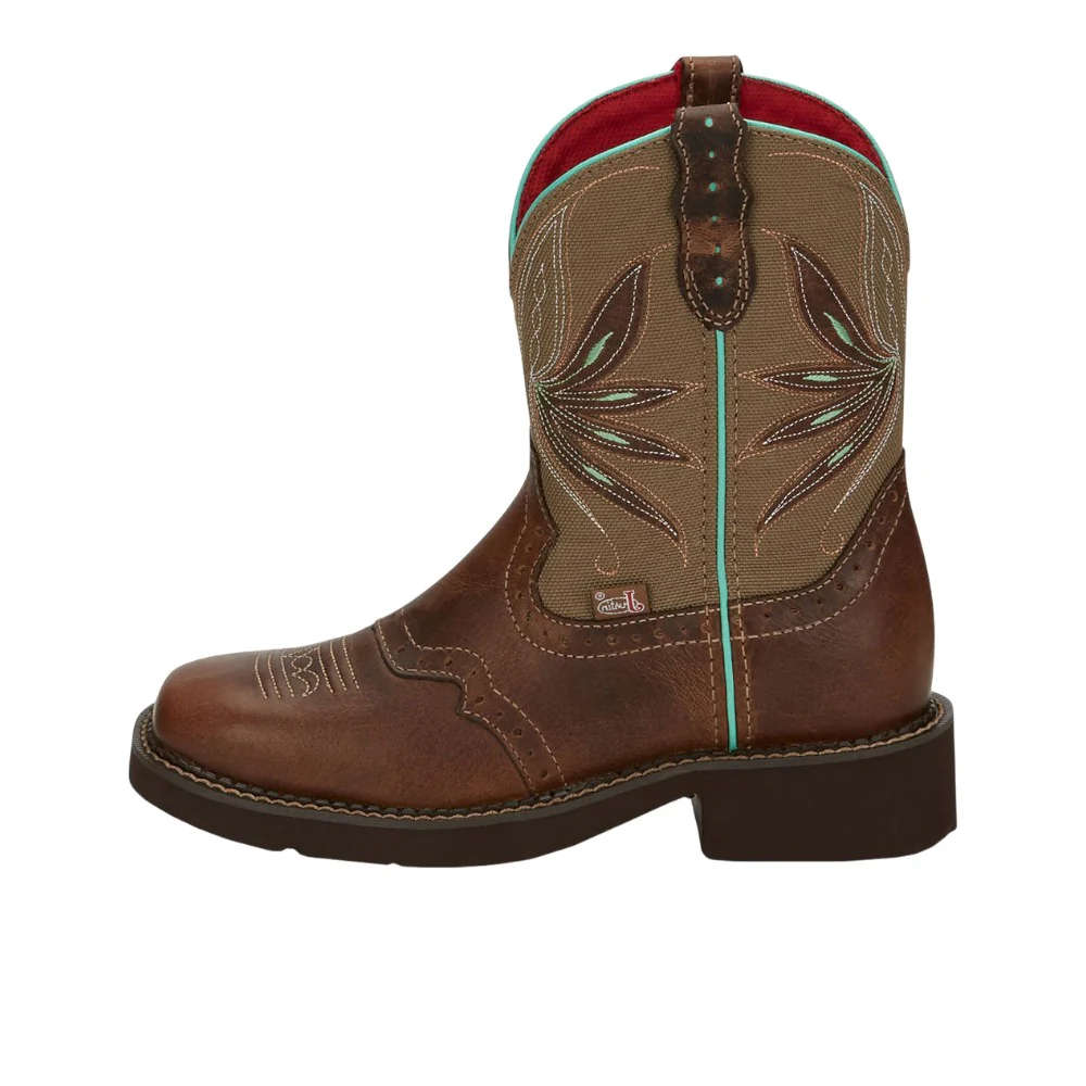 Nettie Square Toe Cowboy Boots - Image 3