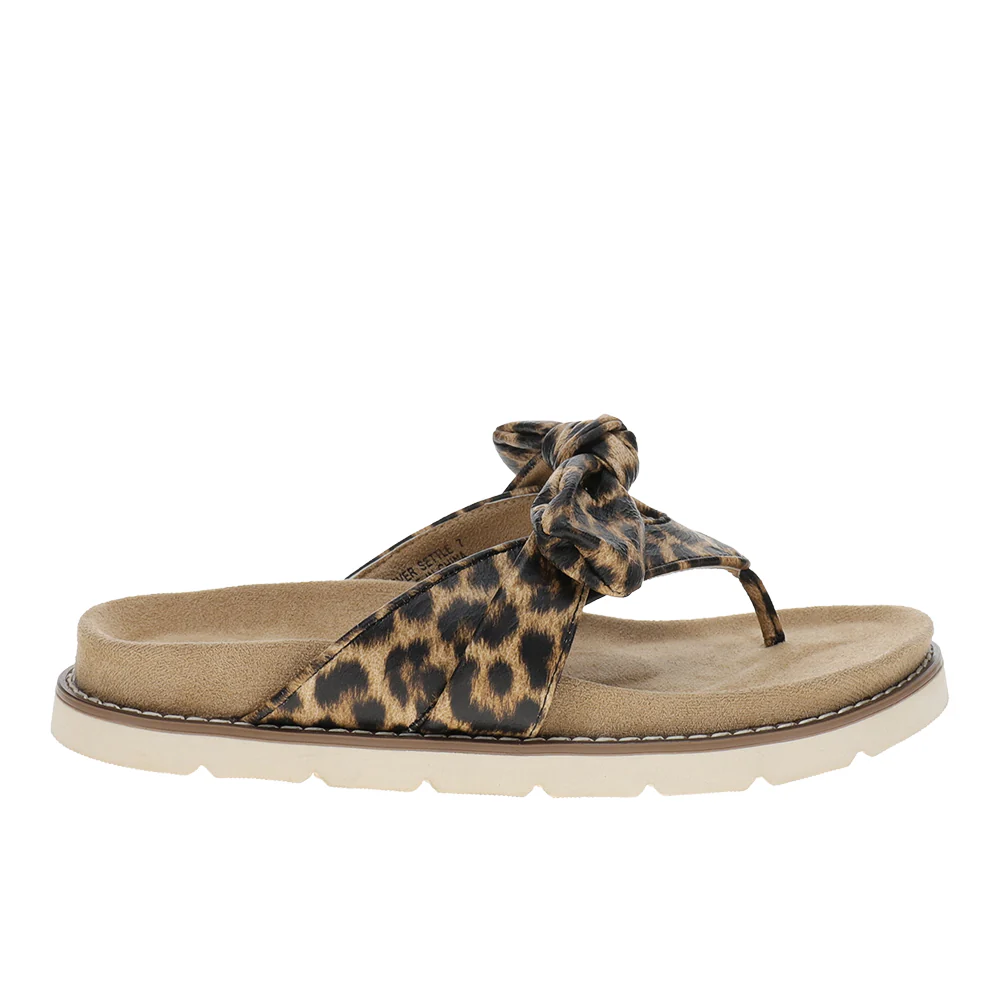 Never Settle T-Strap Sandals