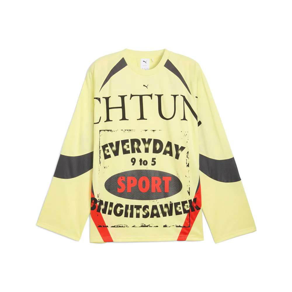 Nine To Five V-Neck Long Sleeve Jersey