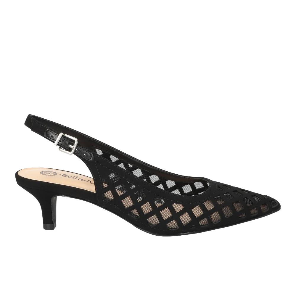 Noel Mesh Cut-Out Pumps