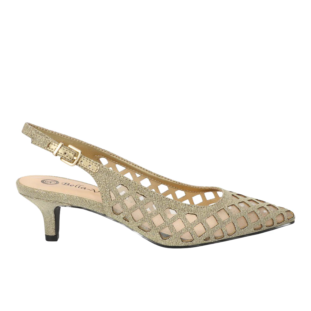 Noel Mesh Cut-Out Pumps