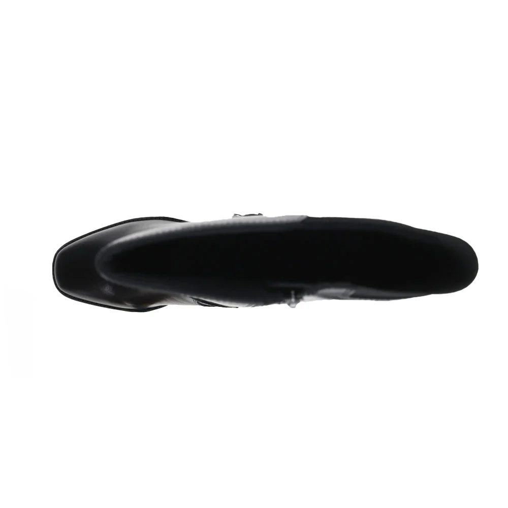 Noma Round Toe Zippered Boots - Image 4