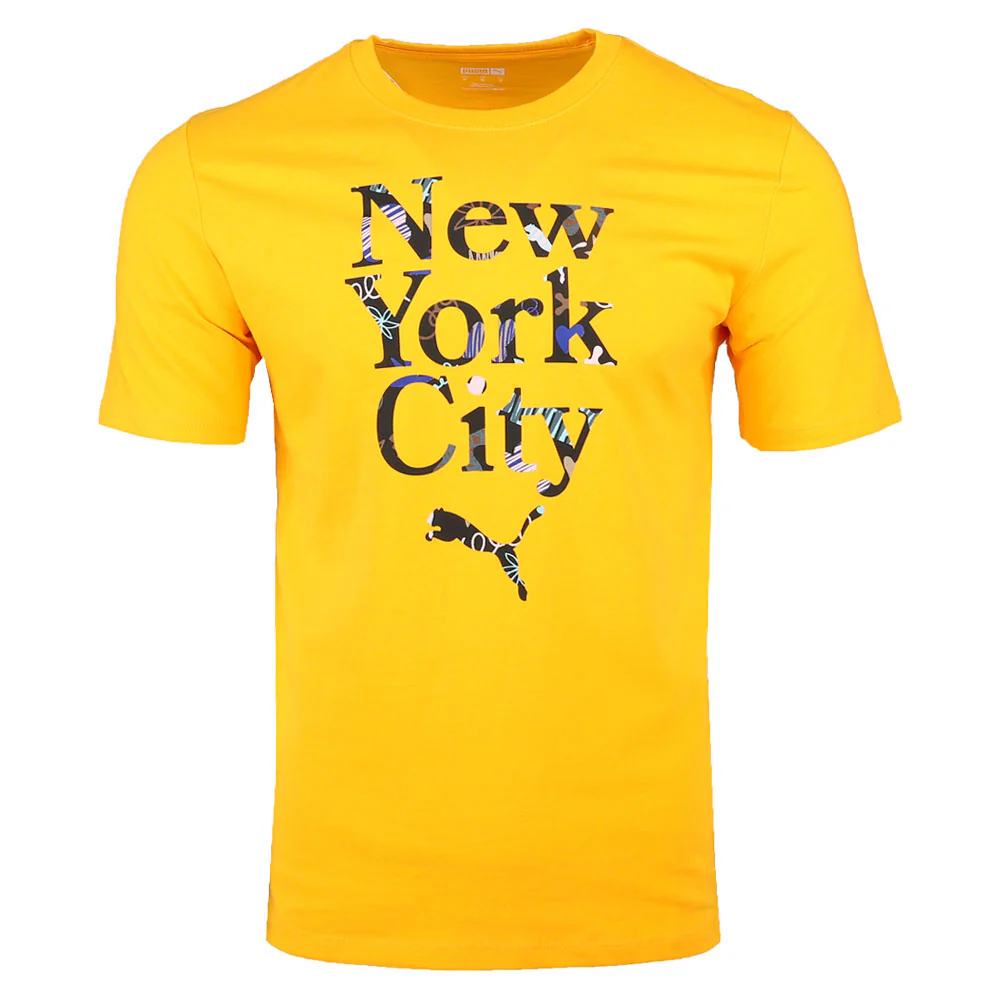 NYC Pattern Crew Neck Short Sleeve T-Shirt