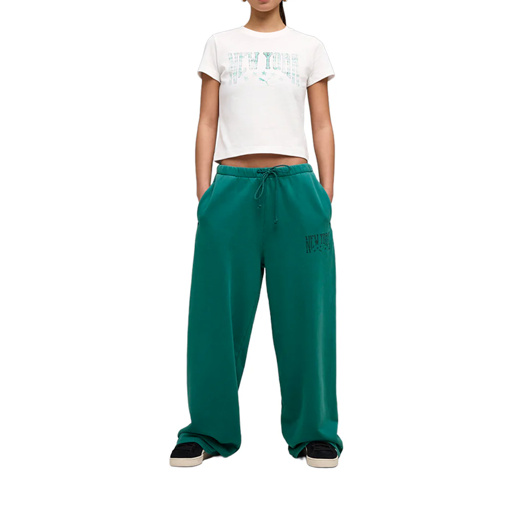 NYC Wardrobe Essentials Wide Leg Sweatpants - Image 5