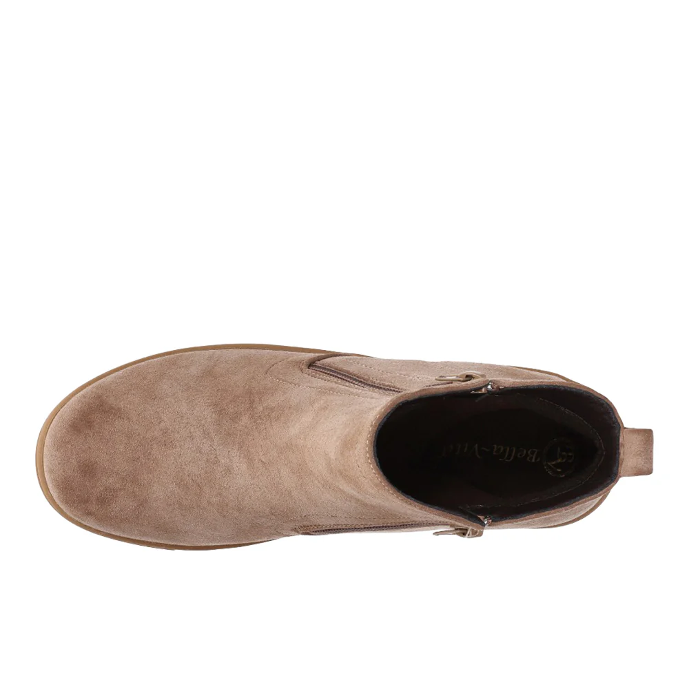 Oaklee Platform Ankle Round Toe Zippered Booties - Image 4