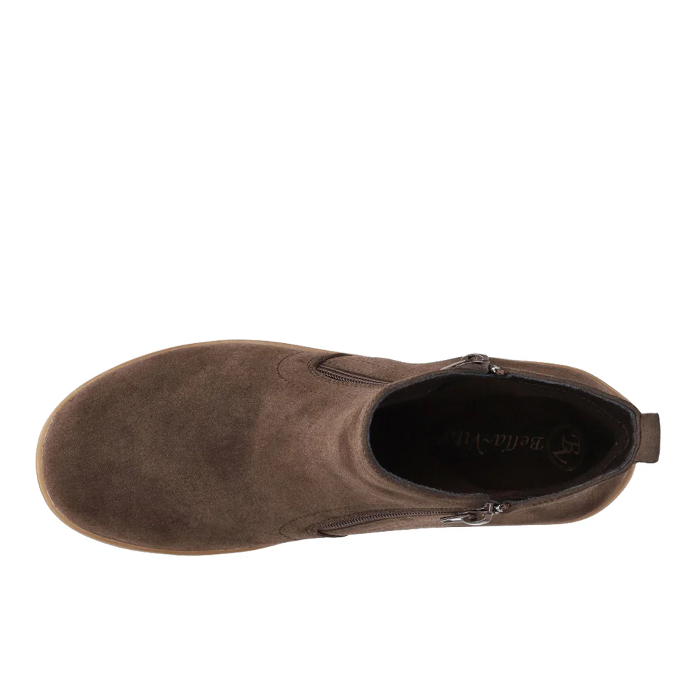 Oaklee Platform Ankle Round Toe Zippered Booties - Image 4
