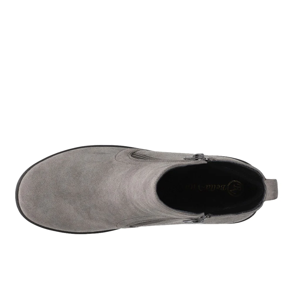 Oaklee Platform Ankle Round Toe Zippered Booties - Image 4