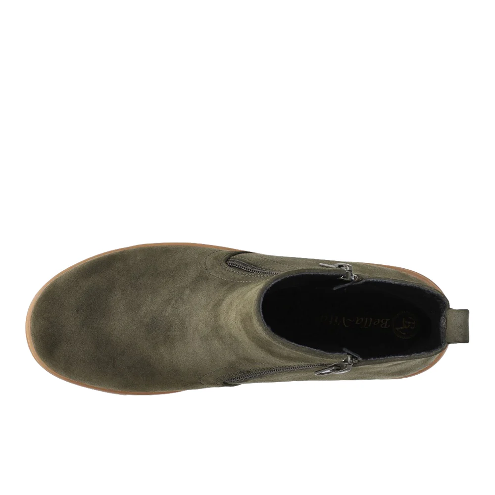 Oaklee Platform Ankle Round Toe Zippered Booties - Image 4