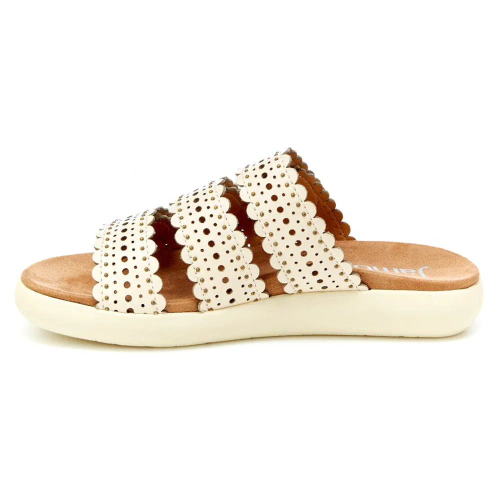 Odysseus Perforated Slide Sandals - Image 3