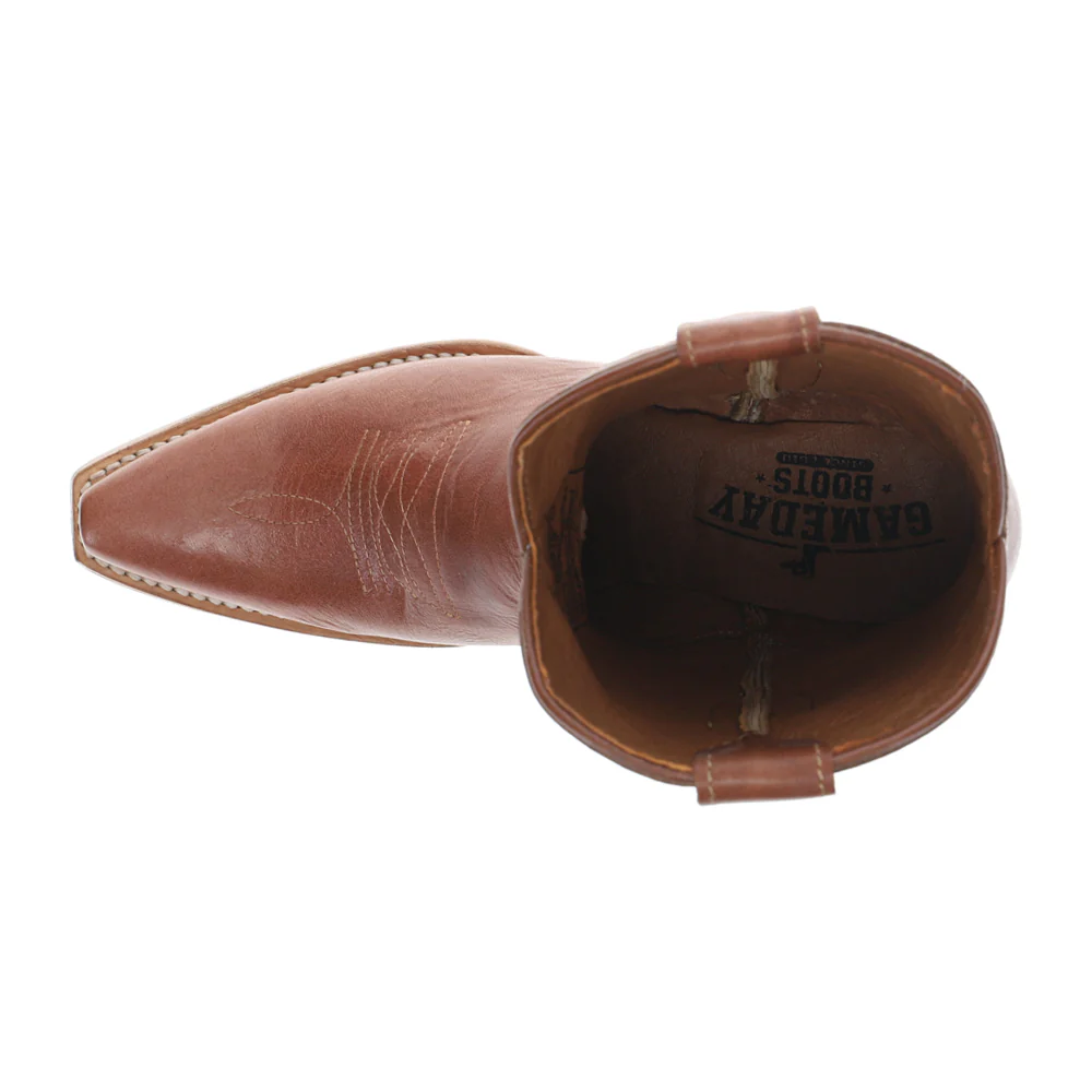 Oklahoma State Gameday Snip Toe Cowboy Booties - Image 4