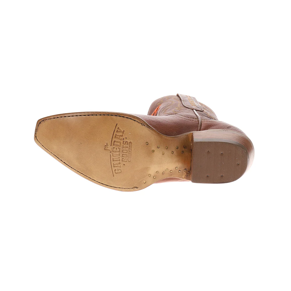 Oklahoma State Gameday Snip Toe Cowboy Booties - Image 5