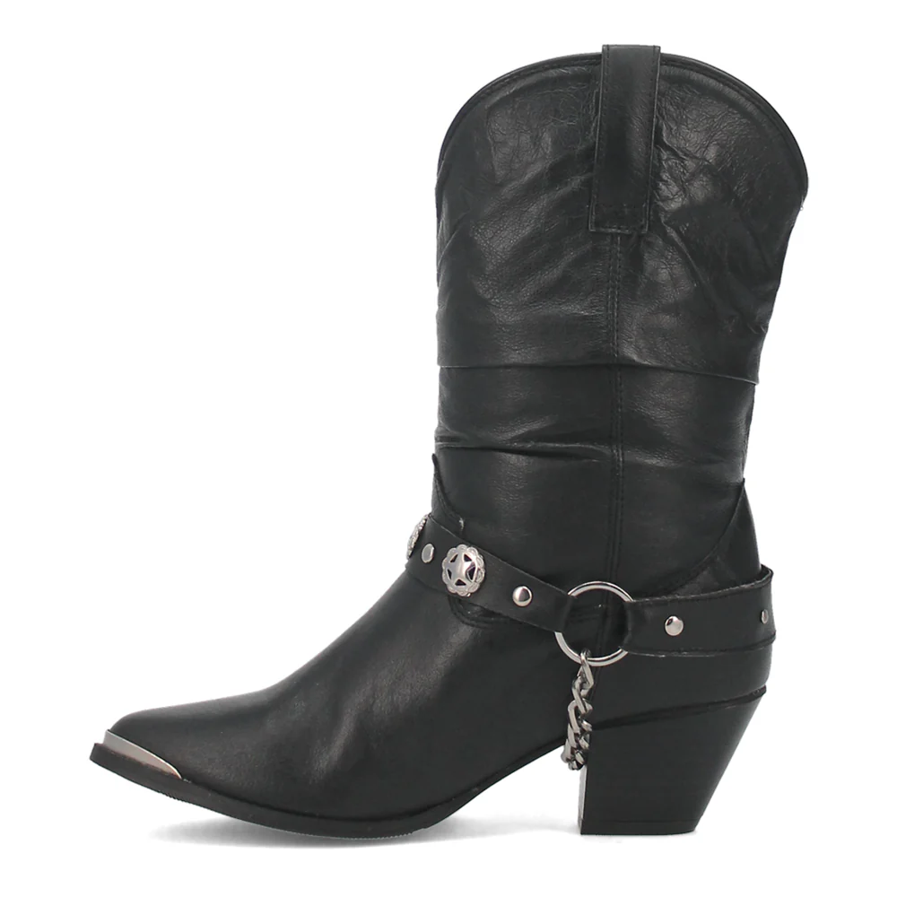Olivia Pointed Toe Pull On Cowboy Boots - Image 3