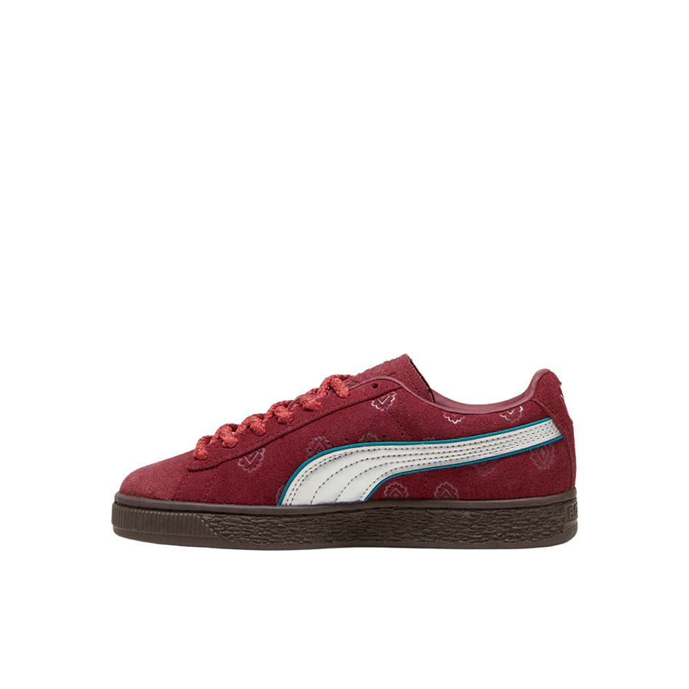 PUMA X ONE PIECE Suede 2 Lace Up Sneakers (Big Kid) - Image 3
