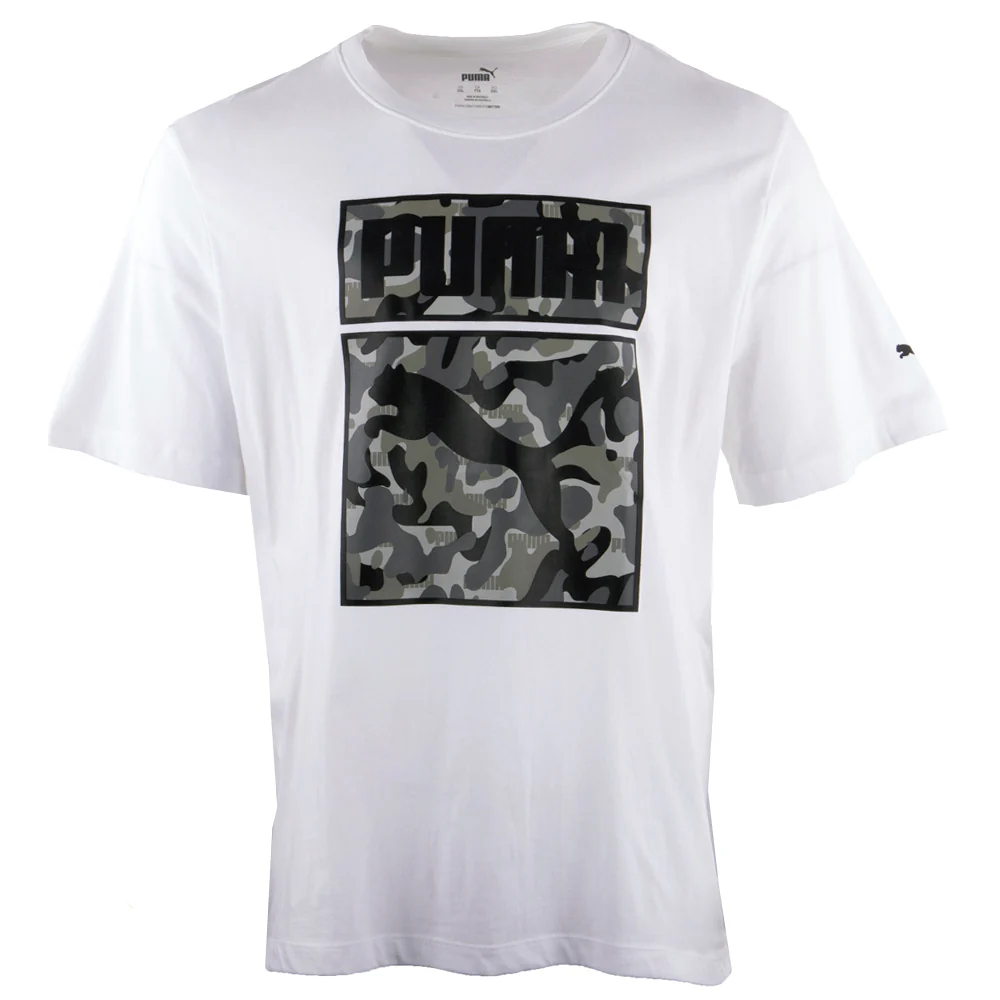 One Shot Camo Crew Neck Short Sleeve T-Shirt BT