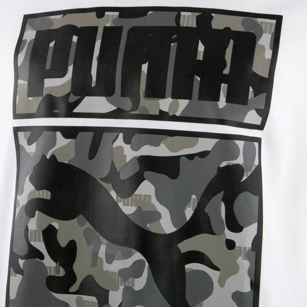 One Shot Camo Crew Neck Short Sleeve T-Shirt BT - Image 3