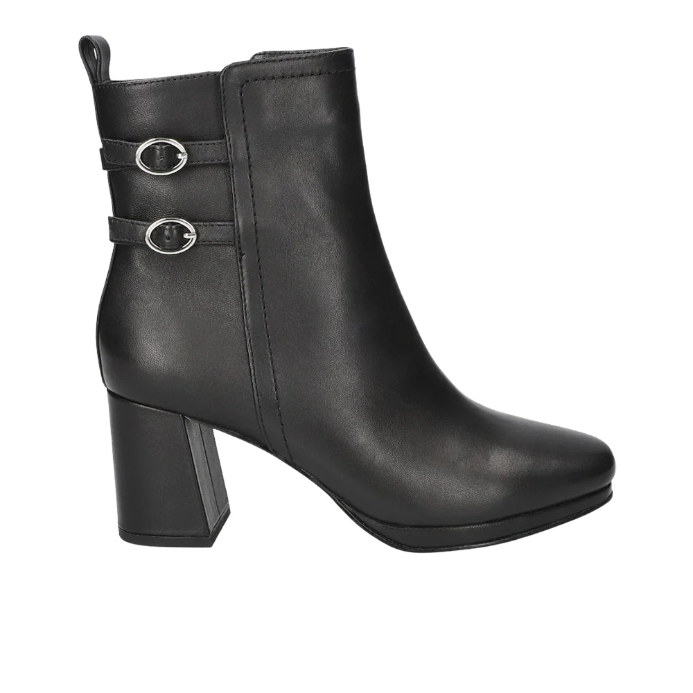Orchard Ankle Square Toe Zippered Booties
