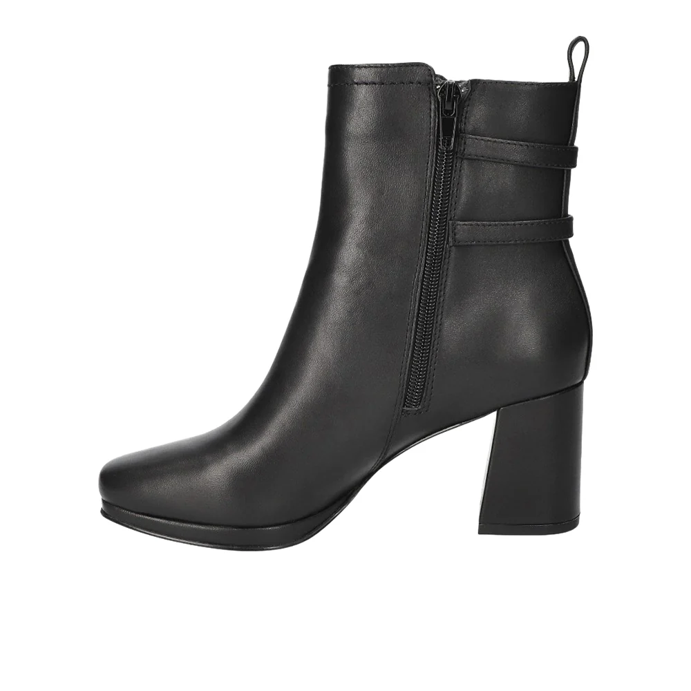 Orchard Ankle Square Toe Zippered Booties - Image 3