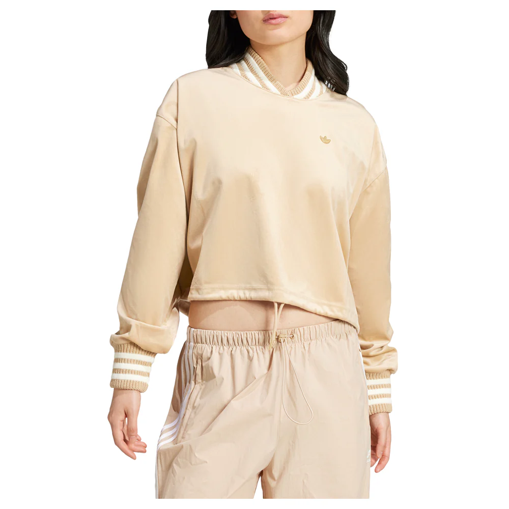 Originals Premium Brushed Velvet V Neck Sweatshirt