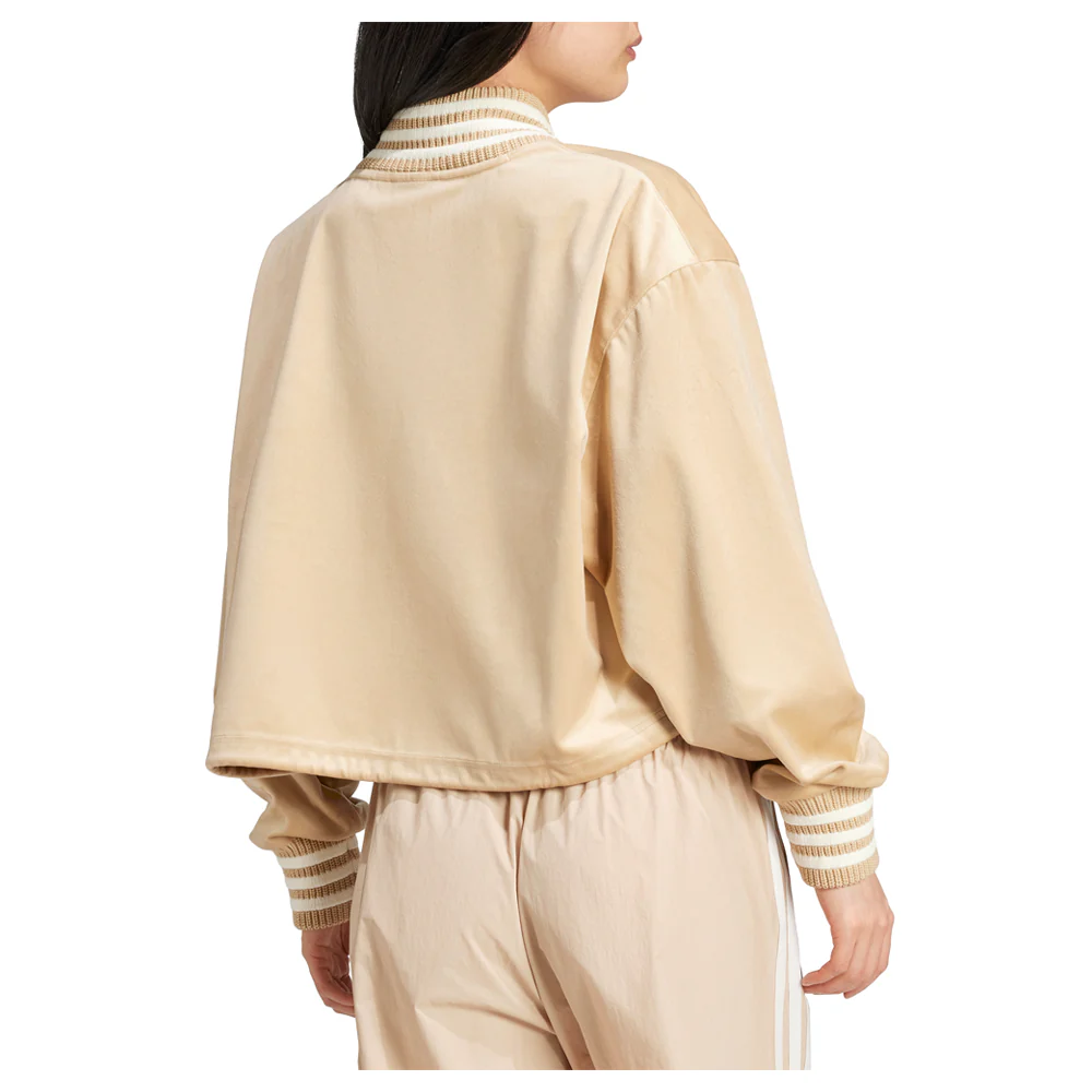Originals Premium Brushed Velvet V Neck Sweatshirt - Image 2